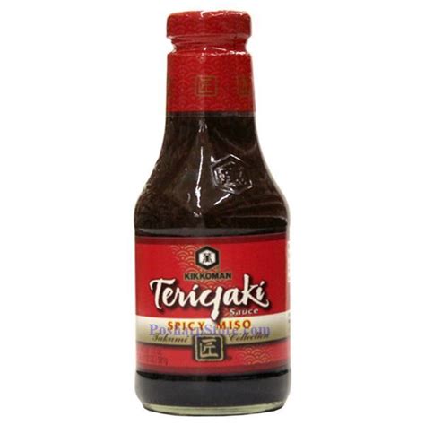 Homemade teriyaki sauce has all those sweet & tangy flavors you need for asian dishes. Kikkoman Teriyaki Sauce With Spicy Miso Flavor 18.3 Oz