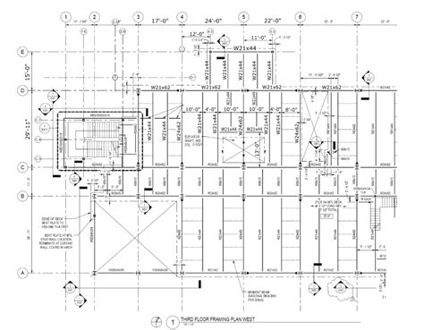 Typical Floor Framing Plan Floor Framing Plan And Foundation Plan