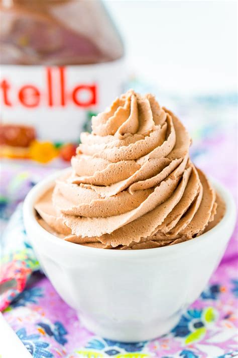 Nutella Frosting Recipe Sugar And Soul