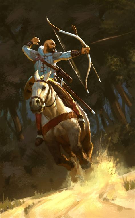 Cavalry Archer Fantasy Fighter Fantasy Armor Medieval Fantasy