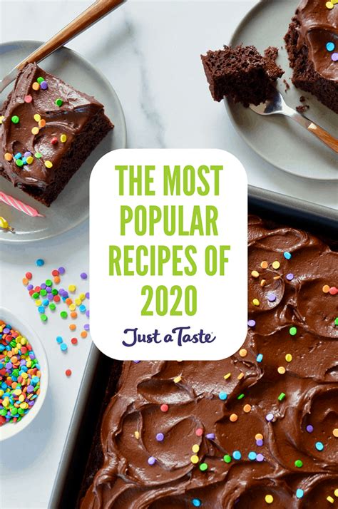 The Most Popular Recipes Of 2020 Just A Taste