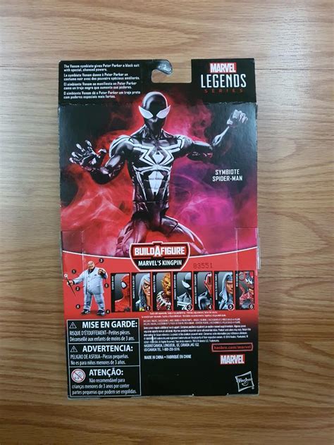 Marvel Legends Symbiote Spiderman Kingpin Baf Hobbies And Toys