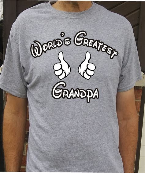 Worlds Best Grandpa T Shirt Etsy