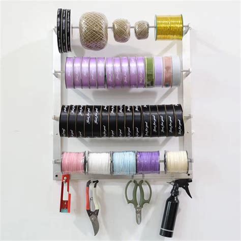 Wire Spool Rack Cable Dispenser Ribbon Display Storage For Electrical