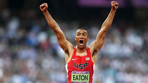 Find decathlon from a vast selection of olympics cards. Eaton wins decathlon - Olympic Games 2012 - Athletics ...