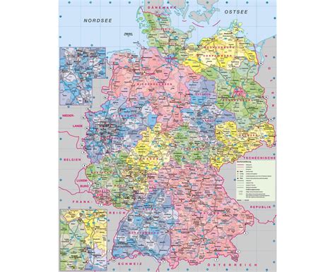 Maps Of Germany Collection Of Maps Of Germany Europe Mapsland