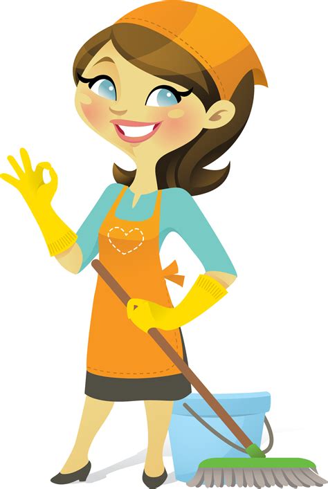 Download Logo - Cleaning Lady Clipart - Png Download (#5806244 png image