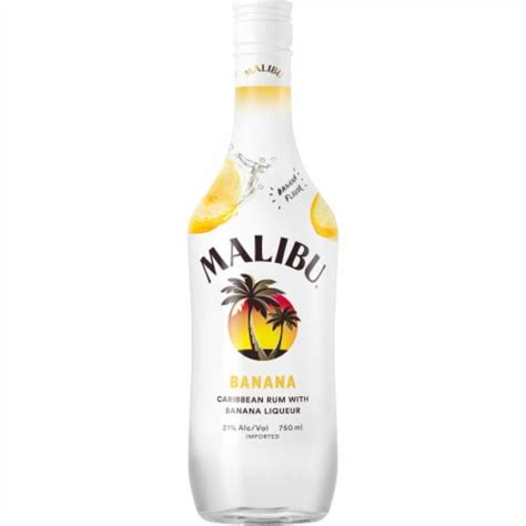 Malibu® Caribbean Rum With Tropical Banana Liqueur 750 Ml Kroger