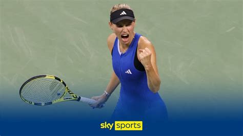 Caroline Wozniacki Wins On Us Open Comeback Video Watch Tv Show Sky Sports