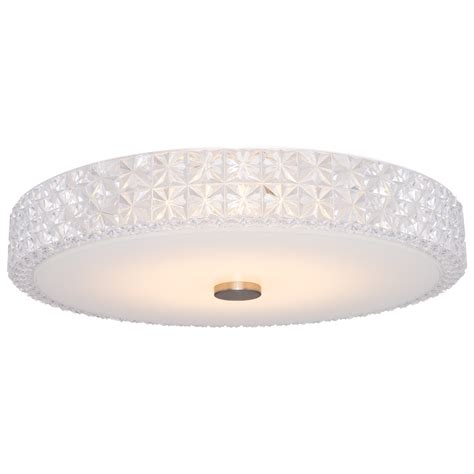 Lighting in a drop ceiling is often supplied by fluorescent light fixtures mounted to the rafters. Kira Home Maxine 15" Flush Mount Ceiling Light, Integrated ...