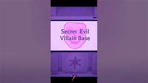Secret Evil Villain Base Youtube