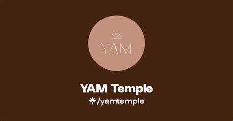Yam Temple Linktree