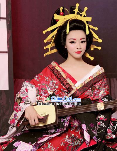 Traditionelle Bekleidung Kimonos Princess Of Asia Japan Damen Geisha Samurai Kimono Outfit