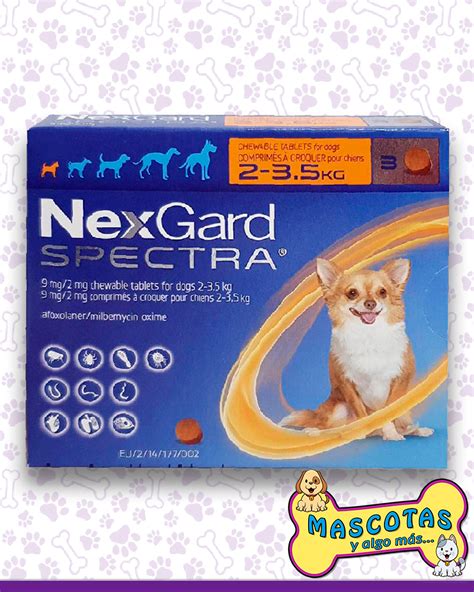 Nexgard Spectra 2 3 5 Kg Mascotas Y Algo Mas