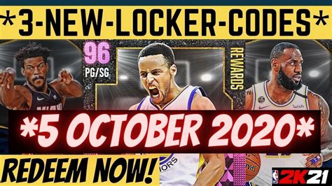 Below are all the currently active locker codes in nba 2k21. NBA 2K21 Locker Codes | 3 My Team Locker Codes| Locker ...