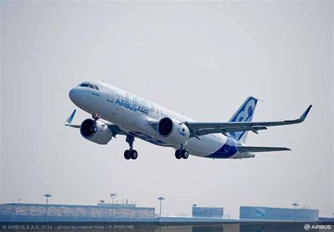Look Airbus A320neo Takes To Skies For First Time North Wales Live