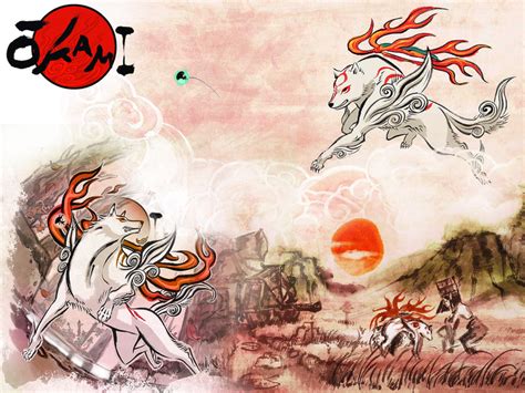 Okami Wallpaper By Flamebreathingdragon On Deviantart