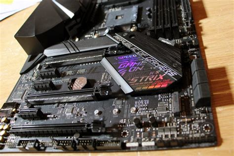 The rog strix board has all of the key features you'd need of a powerful gaming rig. Asus ROG Strix X470-F Gaming Review | Trusted Reviews