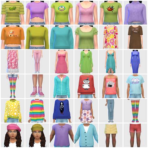 Click Here To Download My Old Cc Sims 4 Mods Clothes Sims 4