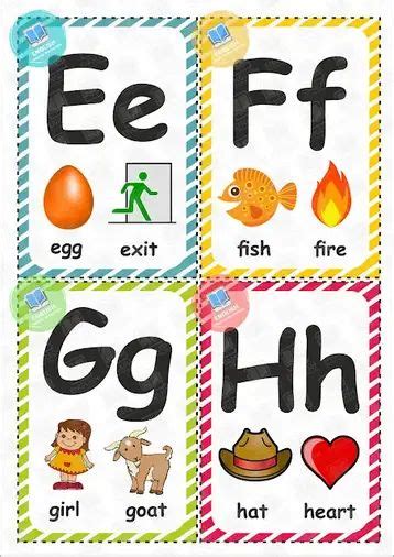 Four Different Types Of Letters And Numbers For Children To Use In