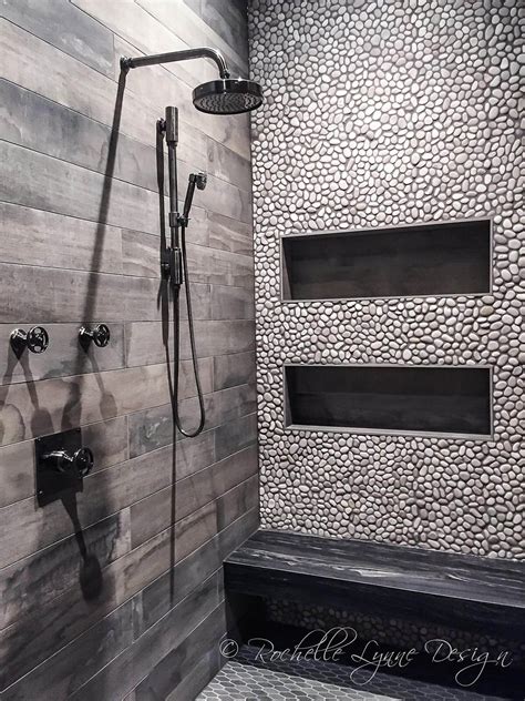 These are the pebble tiles which are specially made for shower walls. 32 Best Shower Tile Ideas and Designs for 2021