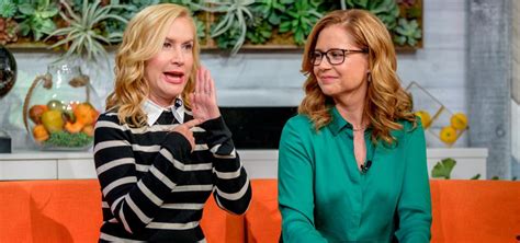 Angela Kinsey On Her ‘office Ladies Podcast Co Host Jenna Fischer