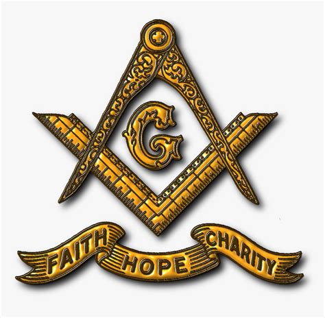 Masonic Symbols Faith Hope Charity Hd Png Download Kindpng