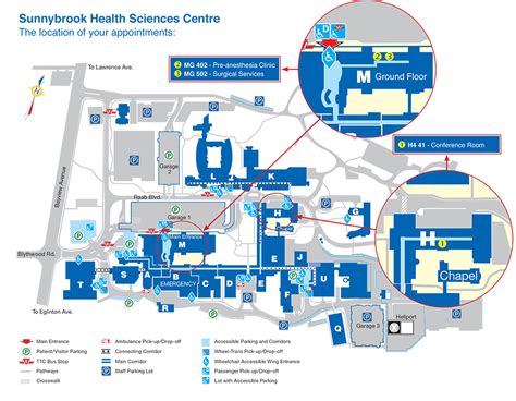 Location Of Appointments For Your Coronary Bypass Surgery Sunnybrook