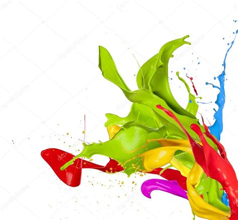 Colored Splashes Stock Photo By ©jagcz 21676999