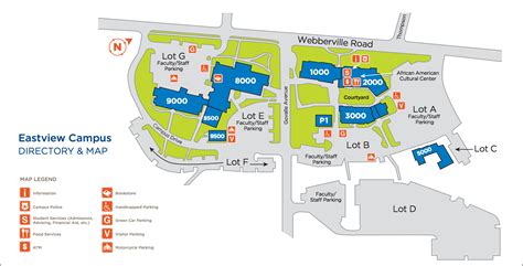 Acc Eastview Campus Map Map Of The World