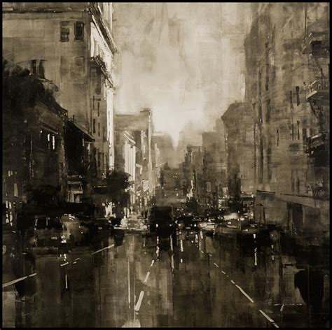 Into The Vague Painted Cityscapes By Jeremy Mann