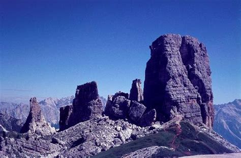Dolomiti Cinque Torri Cortina Dampezzo Palestre Naturali Di