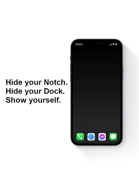 Iphone Simple Hiding Notch And Dock Wallpaper 9gag