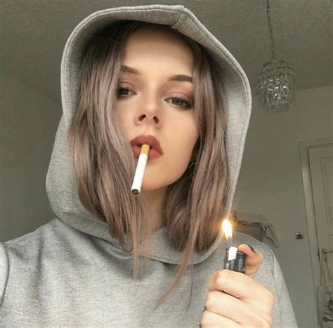 Pretty Girls Smoking Cigarettes Tumblr