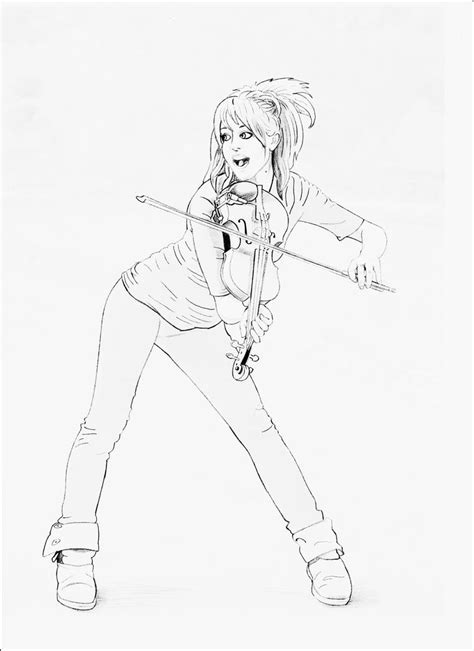 Lindsey Stirling Pencil By Trimdream On DeviantArt