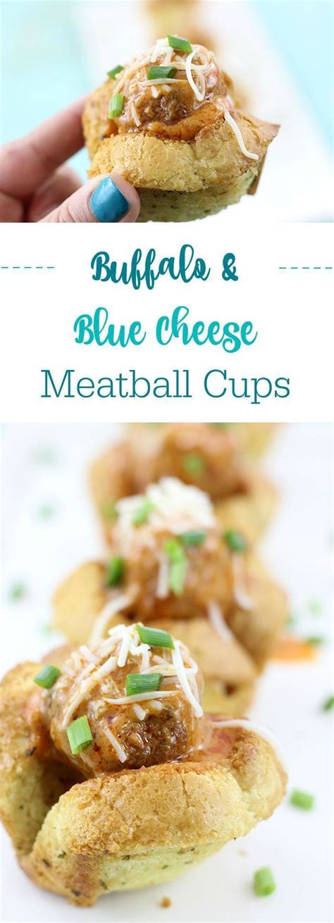 Click The Image Now To Get This Buffalo Blue Cheese Meatball Cups Made In The Slow Cooker Now