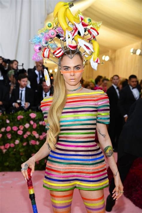 Cara Delevingne In Christian Dior Couture 2019 Met Gala