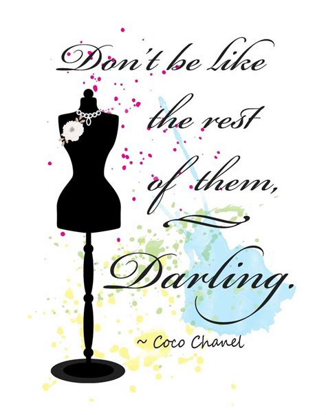 Decorative Wall Art Print Womens Beauty And Fashion Coco Chanel Stand