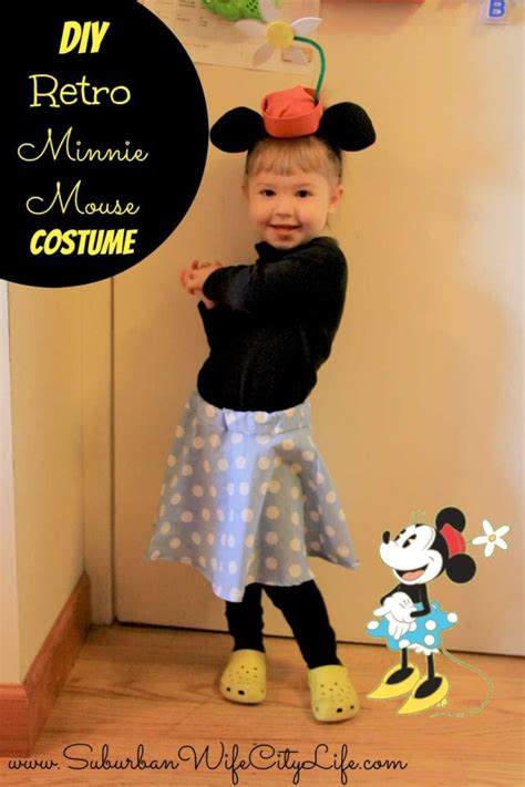 Diy Retro Minnie Mouse Costume Suburban Wife City Life