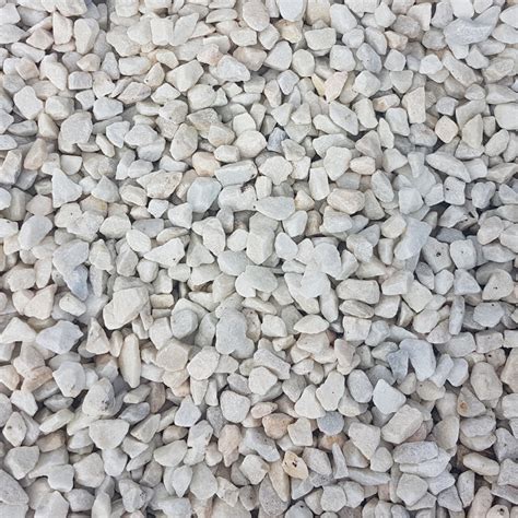 Polar White Chippings 20mm Aggregate Chips Glasgow Scotland