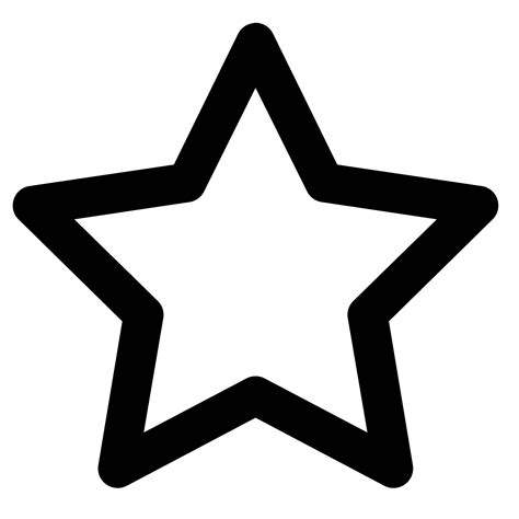 Black Star Clipart Png