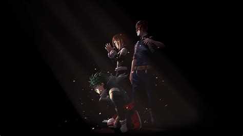 1024x1024 Uraraka Deku Shouto Todoroki My Hero Academia 1024x1024