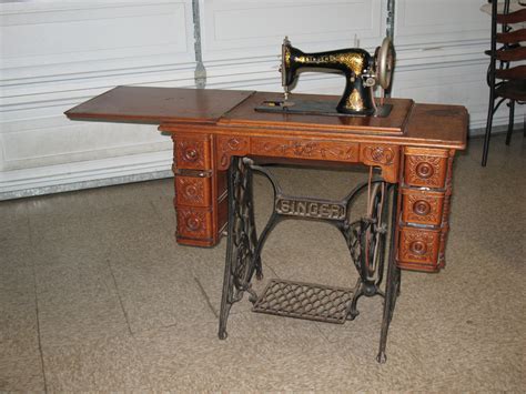 As i said before, just because a sewing machine is old does not necessarily mean it is desirable or valuable. Singer Sewing machine in original Cabinet | Collectors Weekly