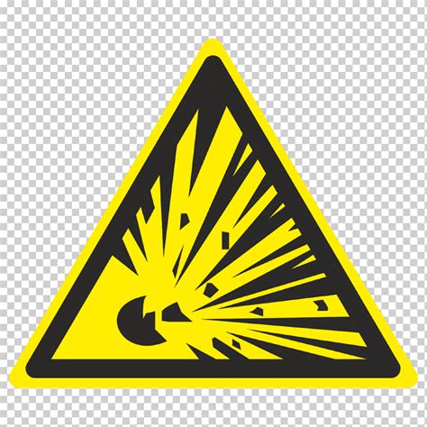 Descarga gratis Símbolo de peligro de explosión de material explosivo