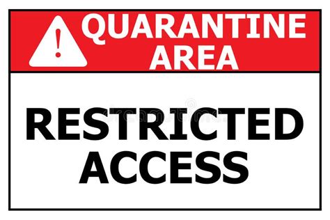 Quarantine Area Stock Vector Illustration Of Agent 102858808