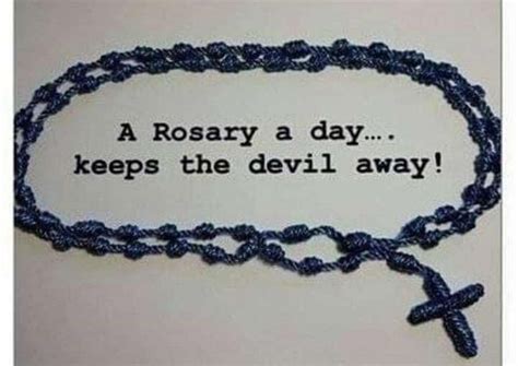 01292021 A Rosary A Day Keeps The Devil Away 1 In 10 Rosary