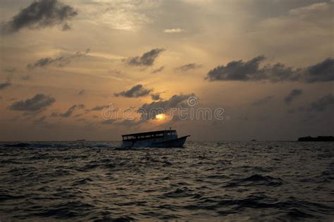 Tropical Sunrise In Maldives Stock Image Image Of Indian Power