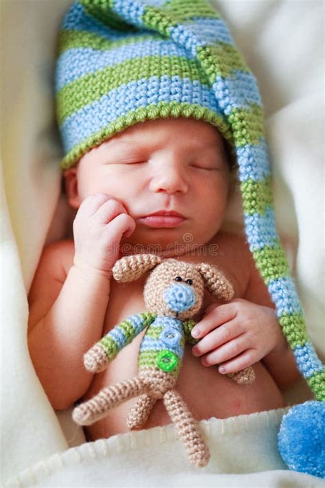 Adorable Newborn Baby Stock Photo Image Of Healthy Positive 13848258