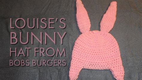 Bob S Burgers Louise Hat Crochet Patterns Free Literacy Basics