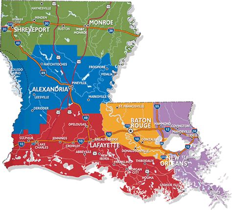 Downtown Baton Rouge Map